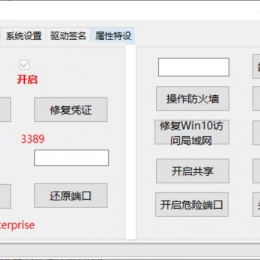 windows安全设置小工具