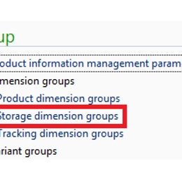 Dynamics ax 2012 R3 Storage and Tracking in Microsoft